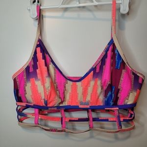 Pink Cut Out Bralette